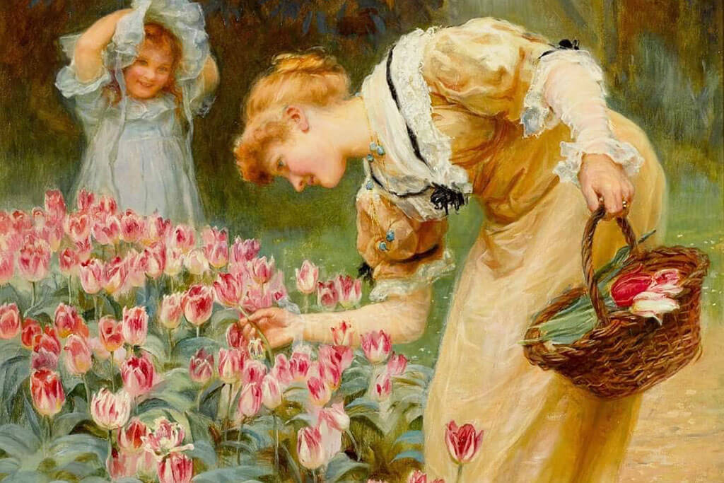 Vibrant tulips symbolizing resilience and rebirth